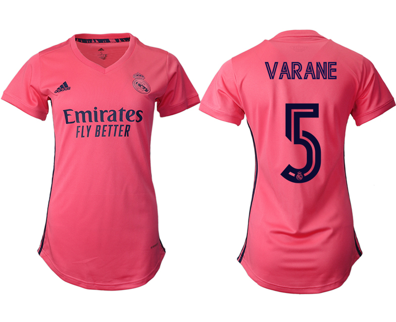 2021 Real Madrid away aaa version women #5 soccer jerseys->women soccer jersey->Women Jersey